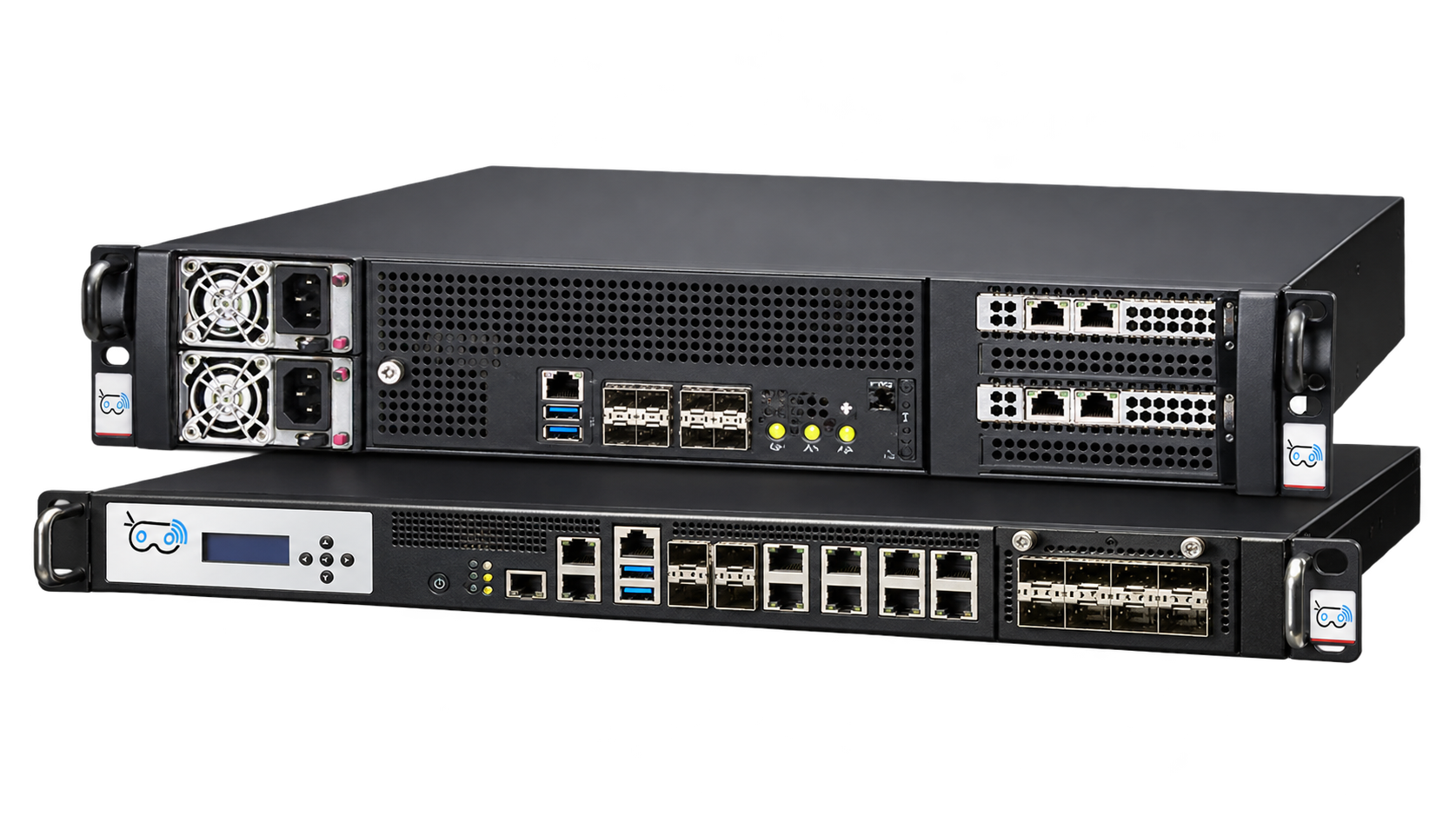 Core and security appliances with connectivity mark